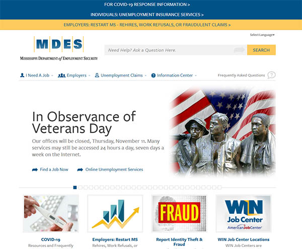 mdes ms gov Mdes Login Mississippi Unemployment 2023